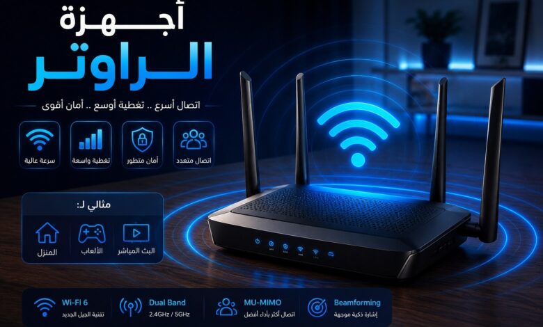 أفضل أجهزة الراوتر للمنازل في 2026 — دليل الشراء الخليجي